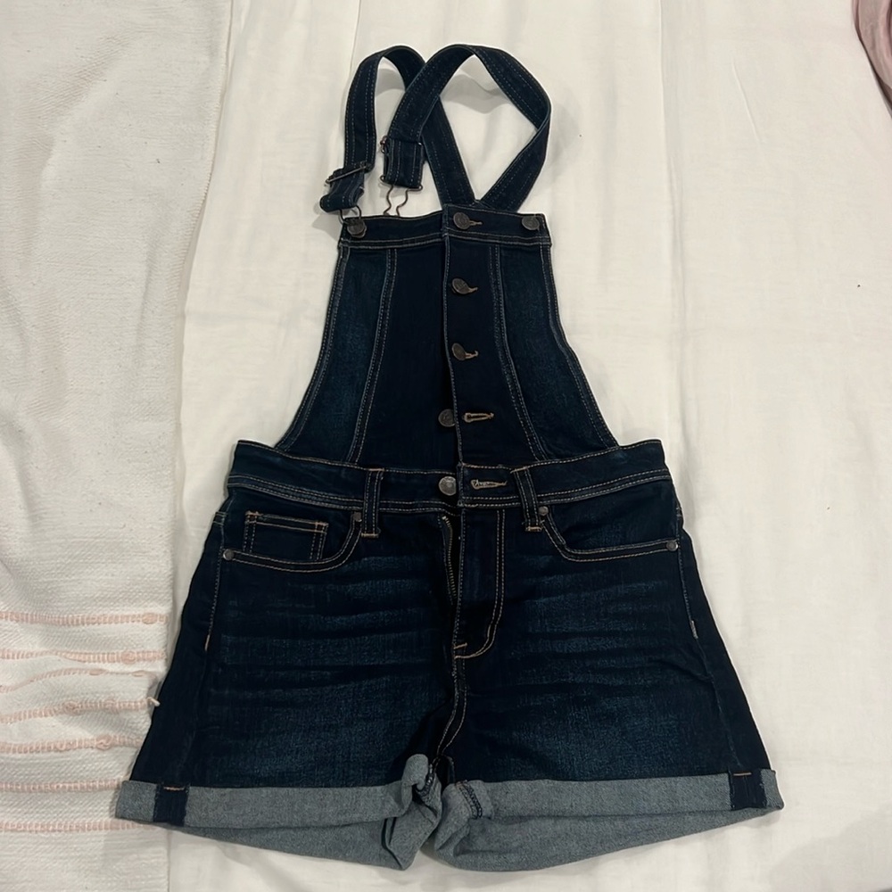 Women Denim overalls shorts